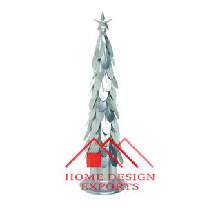 Adornos de hierro forjado hechos a mano, árbol de Navidad para exhibición - Product Image 6