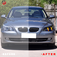 Phare avant à double support DRL Full LED à quatre lentilles, vente en gros pour BMW Série 5 E60 2005-2009