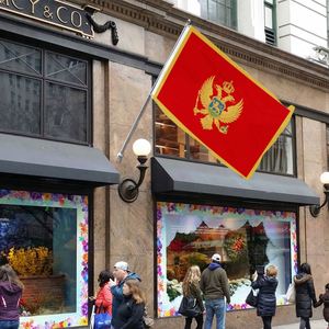 3x5FT Polyester Cheap Price Montenegro Country <b>Flag</b> and National <b>Flag</b> With Two Grommets - Product Image 3