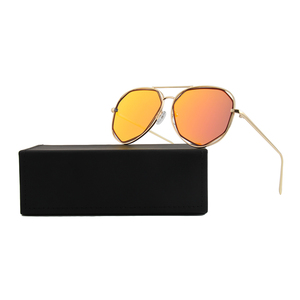 2025 usine en gros mode multicolore choisir étuis à lunettes de soleil PVC extérieur velours à l'intérieur étuis pliables Estuche Gafas - Product Image 2