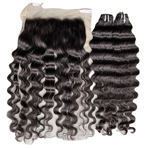 Extensions de cheveux humains Remy vietnamiens non traités, trame simple, ondulés naturels, 100g - Product Image 4