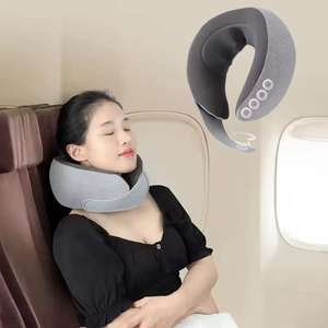 OEM profesional de cuerpo completo ligero de viaje cuello masaje almohada de alta calidad en forma de U cuello masajeador - Product Image 1