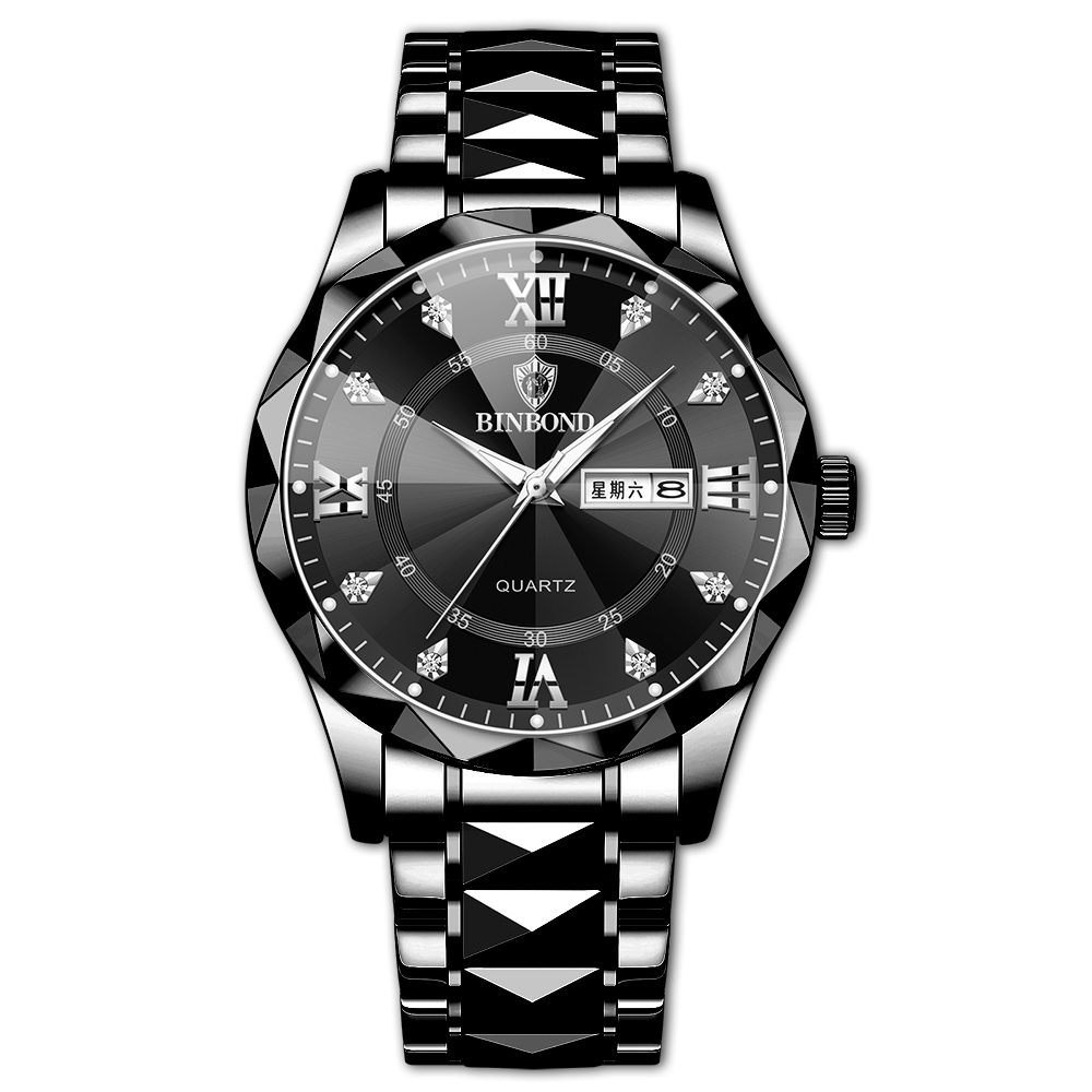 Homme - Noir Argent