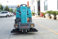 BOSCHUO BS-S1400 Balayeuse de voirie 11000 m³/h Alternative au camion balayeuse pour l'entretien des propriétés