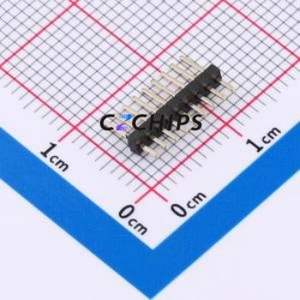 HC-PZ127-7.2L-1x9PZ Pin Header Through hole Component (THT),P=1.27mm Connector 1x9P 1.27mm Pin Header Single Row - Product Image 2