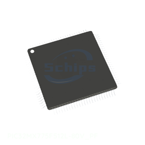PIC32MX775F512L-80V_PF 100 TQFP Componentes Electrónicos Integrados Originales Compra en Línea Servicio Integral - Product Image 1