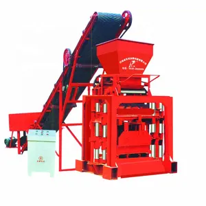 Qt4-35 Semi Automatic Concrete Hollow Block Making Machine Price