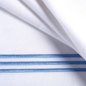 Элитный комплект постельного белья из 100% хлопка с вышивкой, 4 предмета, для отелей - Product Image 3