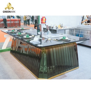 Equipo de cocina para restaurante, mesa de parrilla <span class=keywords><strong>Teppanyaki</strong></span> sin humo - Product Image 2