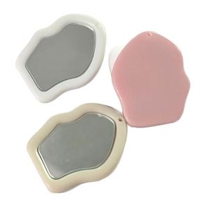 Acrylic Painted Irregular Hole Mirror Pendant DIY Car Hanging Bracelet Phone Chain Bag Accessories Parts - Product Image 4