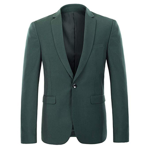 2019 Meilleur Populaire Élégant Vert Armée hommes Costumes Garçons D'honneur 2 pièces Costumes pour Hommes - Product Image 2
