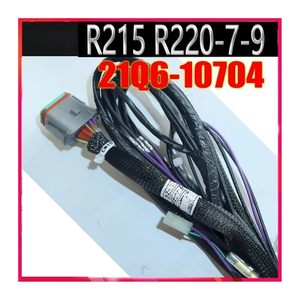 Faisceau de câblage principal d'excavatrice 21Q6-10704, trois connecteurs, haute qualité, pièces compatibles R220LC-9T R225LC-9T, pièces de rechange 21Q6-10704 - Product Image 5