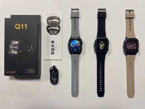 2026 Cheap Price Hot Sale Outdoor Reloj Inteligente Smart Watch Q11 Multi-sport Fitness Tracker <b>Heart</b> Rate BT Calling Smartwatch - Product Image 5