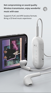Émetteur-récepteur Bluetooth 5.4 <span class=keywords><strong>pour</strong></span> avion, adaptateur <span class=keywords><strong>sans</strong></span> <span class=keywords><strong>fil</strong></span> 2-en-1 <span class=keywords><strong>pour</strong></span> écouteurs, essentiels de voyage, AUX 3,5 mm <span class=keywords><strong>pour</strong></span> TV de vol, autoradio - Product Image 5