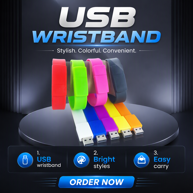 Promotion Bracelet Usb Flash Drive Cle Usb Silicone Pendrive 128gb 32gb 64gb Wristband Usb 3.0 2.0memory Sticks