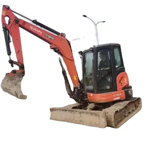 Used crawler excavator KX155 ribber crawler excavator KX155 full series Kubota 135 155 161 163 165 excavator