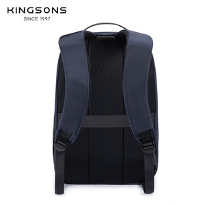 Kingsons Business <b>Backpack</b> 15 Inches Waterproof Interior Zipper Pocket Unisex <b>Student</b> Travel Bag - Product Image 2