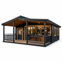 Maison conteneur extensible de 20 pieds |   Maison mobile préfabriquée pour ADU, chambre d'hôtes, bureau et location