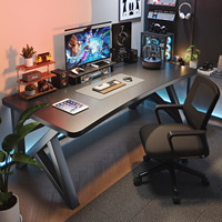 Bureau de jeu convertible en bois texturé, écologique, avec montage et rangement faciles, table d'étude et d'écriture minimaliste