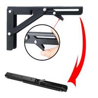 Klapptisch halterung Bank Lowes Dreieck Verstellbarer Edelstahl L-Winkel Wand montage Regal Metall Klapptisch halterungen