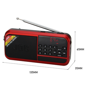 Altavoz FM Joc H798BT Radio de bolsillo Mini luz Led inalámbrico REPRODUCTOR DE MP3 de larga duración H798BT altavoz de Radio FM Digital - Product Image 2