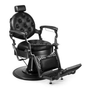 काले प्राचीन नाई कुर्सियों फैक्टरी प्रत्यक्ष बिक्री; नाई equiment और आपूर्ति के लिए barbershop; बाल सैलून सौंदर्य फर्नीचर - Product Image 4