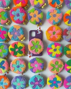 Soporte de Teléfono con Forma de Flor, Moderno, Hecho a Mano, Personalizado, de Plástico y Hilo, con Logotipo Personalizado, Venta Caliente del Fabricante - Product Image 5