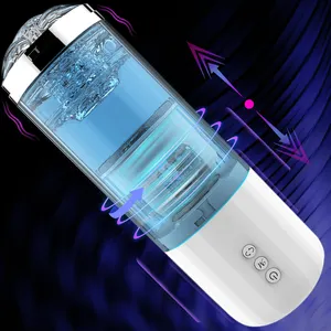 High quality wholesale automatic thrust rotary electric airplane cup men's masturbation cup men's sex toy