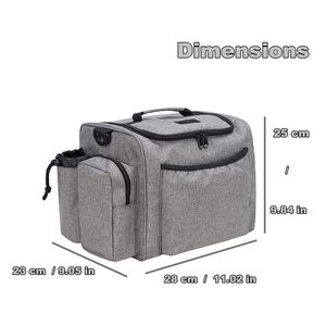Échantillon gratuit Nouveau design Logo personnalisé Sac à dos pour disques imperméable et durable Sac de sport extérieur Sacs de golf pour disques volants - Product Image 3