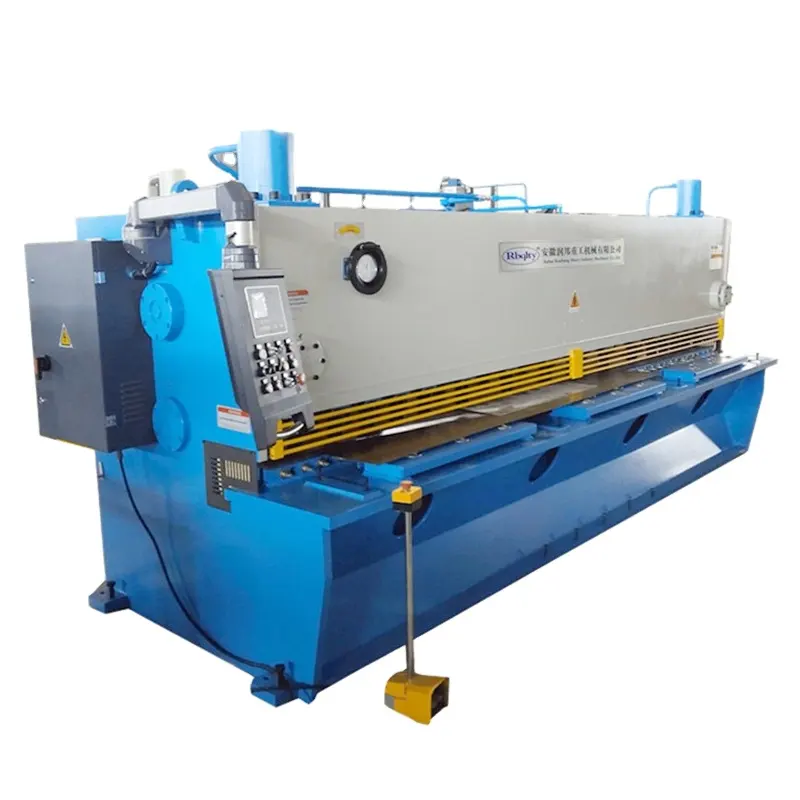 Machine QC11Y-8*3200 Shears For Metal Sheet Plate Hydraulic Shearing Machine