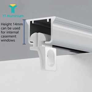 Nhôm Rèm theo dõi hệ thống Rèm gợn gấp Giấc Mơ nhôm Rèm theo dõi đường sắt cho trang trí nội thất và cửa sổ phụ kiện - Product Image 2