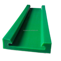 Bande de guidage en plastique PE UHMWPE à faible friction et résistance à l'usure pour convoyeur, sur mesure, fabriquée en Chine