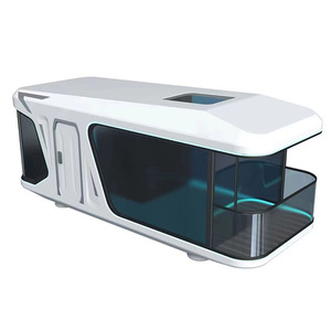 Cabina espacial de lujo modular prefabricada, Sistema Inteligente, nave espacial, casas prefabricadas portátiles, casa contenedor de estructura de acero - Product Image 3