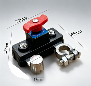 Interrupteur d'isolement de batterie marine 12/24V, coupe-circuit automatique manuel pour éviter la décharge et la maintenance de la batterie de voiture - Product Image 5
