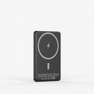Usine 20W Portable Ultra Mince En Alliage D'aluminium Mini Magnétique Li-Polymère Batterie Banque D'alimentation Sans Fil Charge Rapide <span class=keywords><strong>Téléphone</strong></span> Mobile - Product Image 1