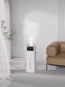 OEM ODM New Model Bedroom Home Indoor Household Big Capacity Touch Screen Smart Ultrasonic Cool Mist Air <b>Humidifier</b> Air Purifier - Product Image 2