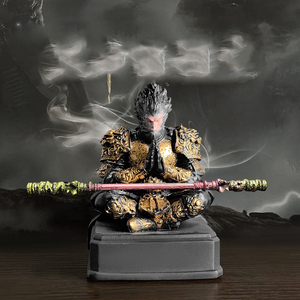Personnage Foshan personnalisé <span class=keywords><strong>noir</strong></span> mythe <span class=keywords><strong>soleil</strong></span> Wukong figurine en résine modè<span class=keywords><strong>le</strong></span> Statue pour la décoration intérieure vente jeu Wukong Table - Product Image 3