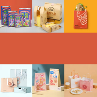 Sacs en papier kraft résistants à la graisse, personnalisables avec logo, recyclables et jetables, pour l'emballage de donuts et de produits de boulangerie artisanale.