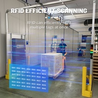 Étiquettes RFID UHF 865-868Mhz Active 13.56Mhz Hard Motion Gen 2, impression d'autocollants en vinyle personnalisés, étiquette non métallique pour ordinateur