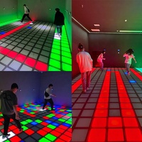 Pengxing Led piste de jeu de danse projecteur de sol à led interactif logiciel de jeu actif à vendre