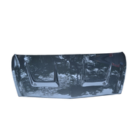 Capot en fibre de carbone de style JS avec capot ventilé, état neuf, comprend des clips pour Honda Jazz FIT 2004-2007