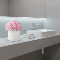 Fleurs réelles préservées pour Noël, cadeau de la Saint-Valentin, roses éternelles en boîte, roses préservées à jamais, vente en gros