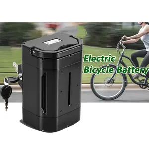 Jenny Bag 충전식 전기 자전거 전자 자전거 배터리 48V 36v 6.6ah 10ah 12ah 미니 시트 포스트 전기 자전거 Ebike 배터리