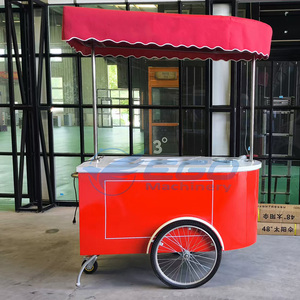 Triciclo Eléctrico Comercial XCEGO Personalizado en Color y Tamaño, de Acero Q235B, para Helados y Alimentos, Refrigerador Móvil para la Calle - Product Image 5
