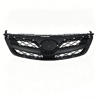 Grille de ventilation de pare-chocs en plastique ABS noir brillant pour Toyota Corolla 2010-2013