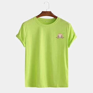 Camiseta Extra Grande de Corte Cuadrado Personalizada, Directo de Fábrica |   Camiseta de algodón grueso de primera calidad, estilo urbano, producción de marca privada. - Product Image 1