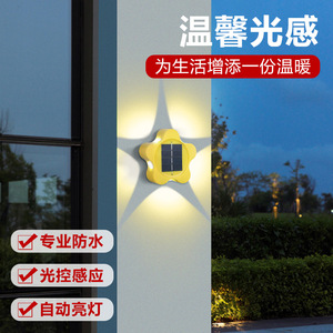 <b>Solar</b> Wall Lamp Outdoor Garden <b>Light</b> Waterproof Led <b>Solar</b> Powered For Patio Decor - Product Image 5