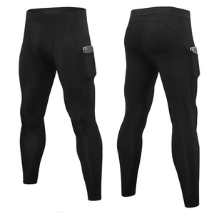 T-shirt da Palestra Personalizzata per <span class=keywords><strong>Uomo</strong></span>, <span class=keywords><strong>Leggings</strong></span> <span class=keywords><strong>Sportivi</strong></span> in Poliestere Comodo e Spesso con Compressione - Product Image 2