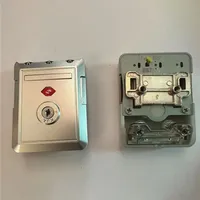 Serrure à combinaison TSA à 3 chiffres Serrure à came portable polie pour la sécurité de la porte pour armoire à outils et voyage sur valise bagages