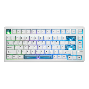 Clavier de jeu <span class=keywords><strong>EPOMAKER</strong></span> HE80 à interrupteurs magnétiques, disposition 80 %, effet Hall, déclenchement rapide 8000 Hz, fixation Gasket, Hot-swap, RGB pour Win/Mac - Product Image 3